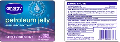 Principal Display &amp; Drug Fact Panel (Petroleum Jelly Baby 6oz)